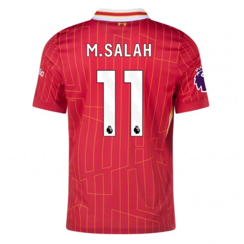 Fotbalové Dres Liverpool Mohamed Salah #11 Domácí 2024-25 Krátký Rukáv